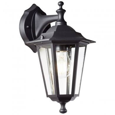 Applique Extérieur CARLEEN 1x60W E27 Noir H310 Suspendue BRILLIANT 90987A06