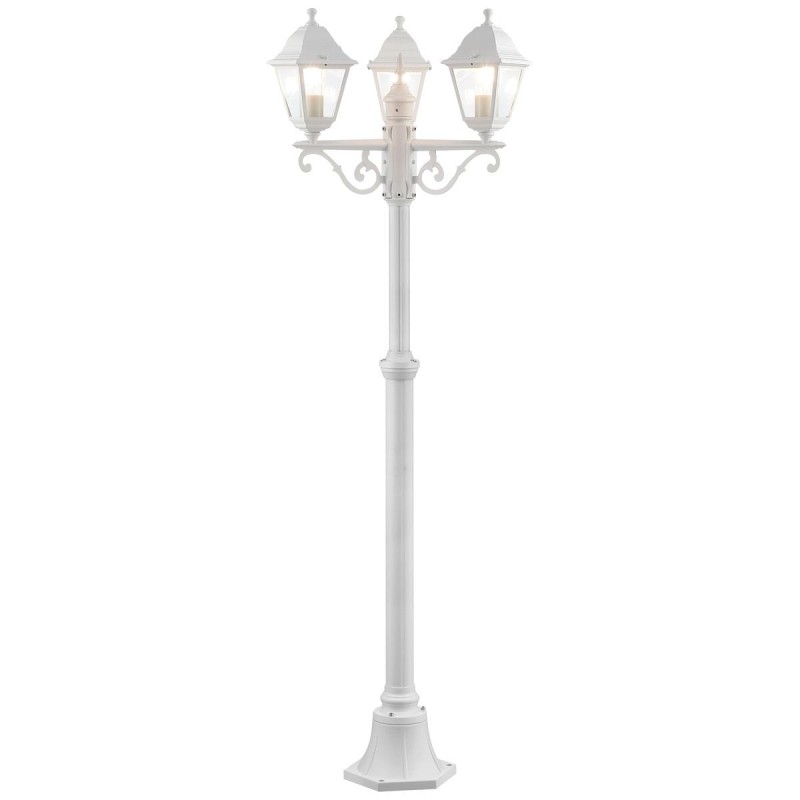 Lampadaire Extérieur NISSIE 3x60W E27 Blanc BRILLIANT 90995A05