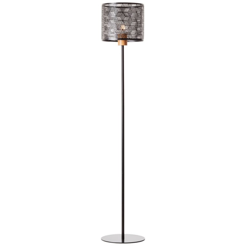 Lampadaire SANTY 1x52W E27 Noir-naturel BRILLIANT 93089_76