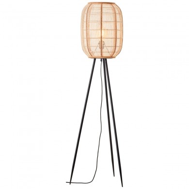 Lampadaire TANAH 1x42W E27 Noir-naturel BRILLIANT 93136_76