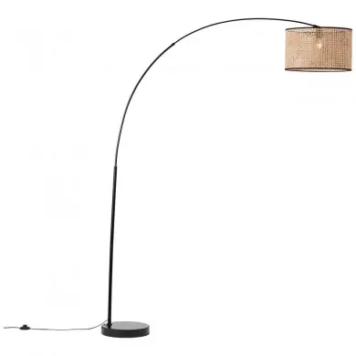 Lampadaire WILEY 1x42W E27 Bois foncé-noir BRILLIANT 93138_06