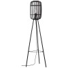 Lampadaire WOODROW 1x60W E27 Bois foncé-noir BRILLIANT 94977_76