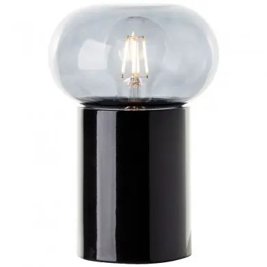 Lampe KNUT 1x25W E27 Noir dépoli-verre fumé BRILLIANT 99002_06