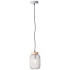 Suspension GIADA 1x40W E27 Gris clair-bois H1120 BRILLIANT 99109_40