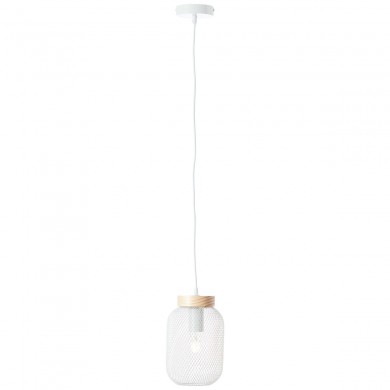 Suspension GIADA E27 Blanc-bois clair H1160 BRILLIANT 99109_75