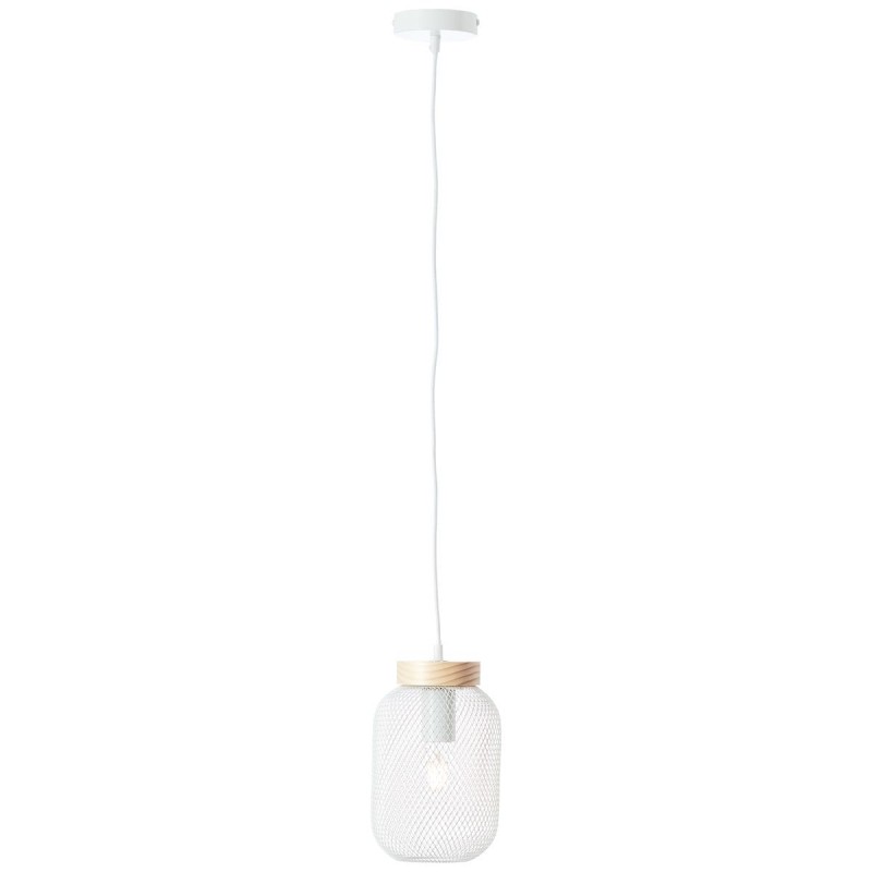 Suspension GIADA E27 Blanc-bois clair H1160 BRILLIANT 99109_75