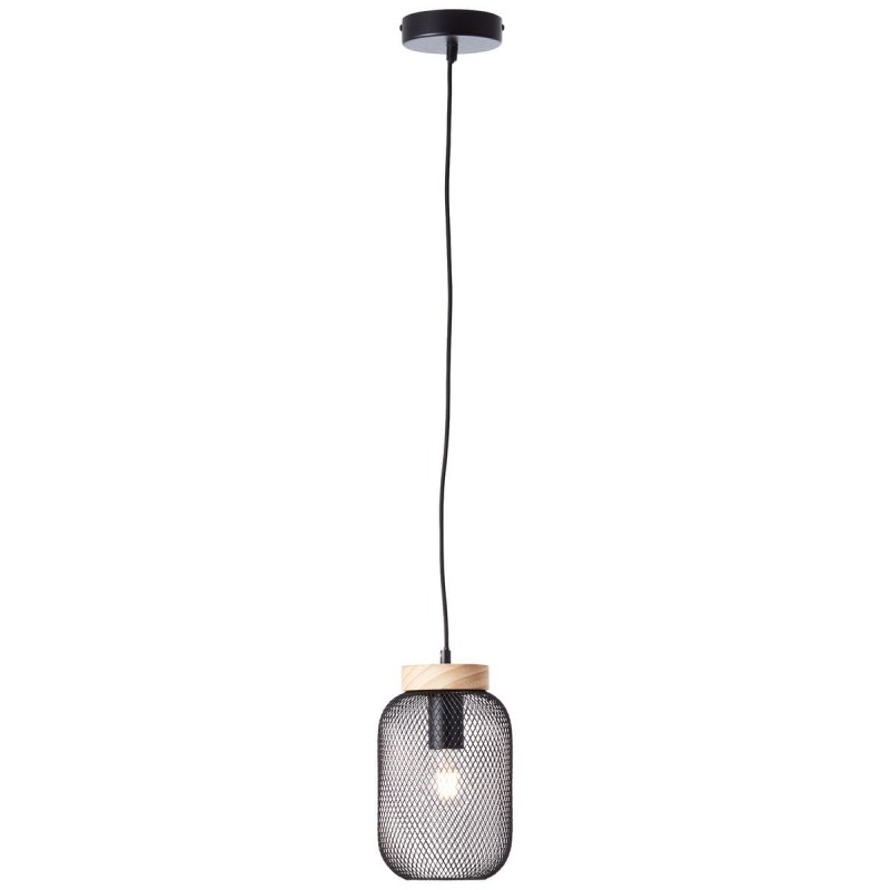 Suspension GIADA 1x40W E27 Noir-bois H1120 BRILLIANT 99109_76