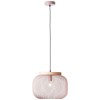 Suspension GIADA 1x40W E27 Rose clair-bois H1130 BRILLIANT 99111_04