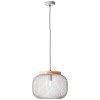 Suspension GIADA 1x40W E27 Gris clair-bois H1130 BRILLIANT 99111_40