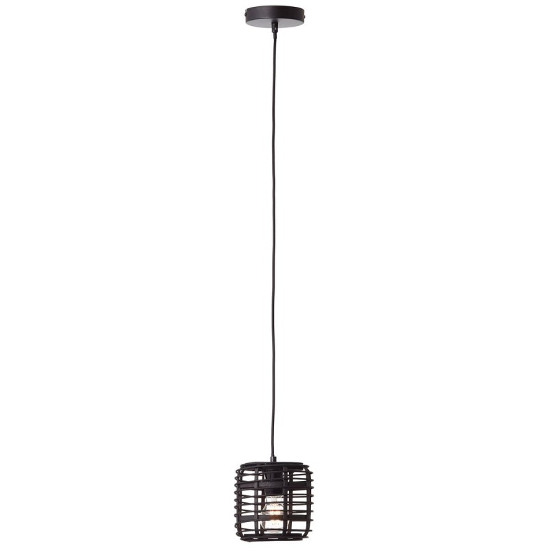 Suspension CROSSTOWN 1x40W E27 Bois foncé-noir H1270 BRILLIANT 99262_76