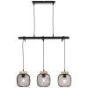 Suspension GIADA 3x40W E27 Noir-bois BRILLIANT 99282_76