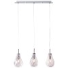 Suspension DROPS 3x25W E14 Verre fumé-chrome BRILLIANT 99289_93