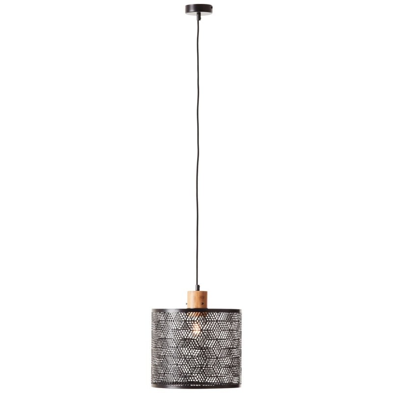 Suspension SANTY 1x52W E27 Noir-naturel D290 BRILLIANT 99395_76