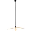 Suspension BORA 1x52W E27 Noir-naturel BRILLIANT 99425_76