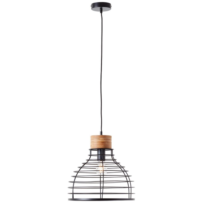 Suspension AVIA 1x52W E27 Noir-bois D350 BRILLIANT 99559_76