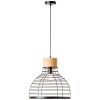 Suspension AVIA 1x52W E27 Noir-bois D470 BRILLIANT 99560_76