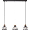 Suspension AVIA 3x52W E27 Noir-bois BRILLIANT 99561_76