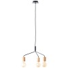 Suspension ELYNA 3x40W E27 Noir-naturel BRILLIANT 99717_76