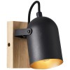 Applique TRONTE 1x28W E14 Or-noir-bois BRILLIANT 99795_86