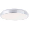 Plafonnier LIVIUS 24W LED Nickel-aluminium-blanc BRILLIANT G80561A21