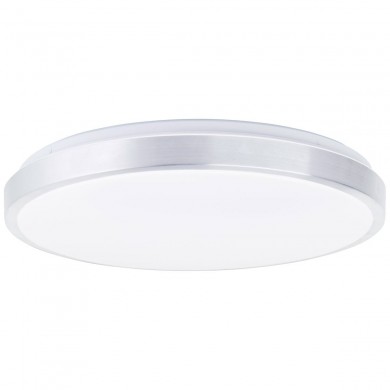 Plafonnier LIVIUS 36W LED Nickel-aluminium-blanc BRILLIANT G80562A21