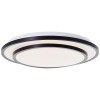 Plafonnier LUCIANO 24W LED Noir-blanc H68 BRILLIANT G80563A76