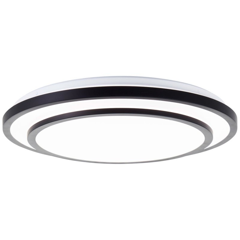 Plafonnier LUCIANO 36W LED Noir-blanc BRILLIANT G80564A76