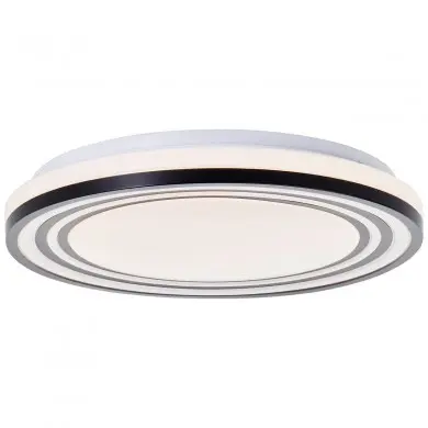 Plafonnier KOBANA 24W LED Noir-blanc BRILLIANT G80567A76