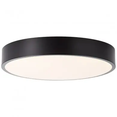 Plafonnier SLIMLINE 24W LED Noir-blanc BRILLIANT G80569A76