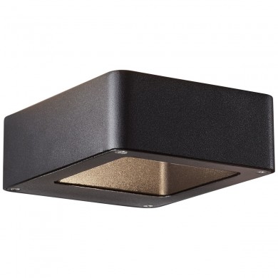 Applique Extérieur GOLDA 7W LED Noir H45 BRILLIANT G90974A06