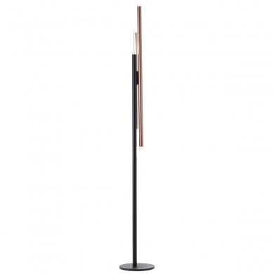 Lampadaire CEMBALO 22W LED Aluminium-noir-café BRILLIANT G93155_21