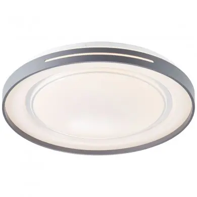 Plafonnier BARTY 30W LED Blanc-gris foncé BRILLIANT G97158_72