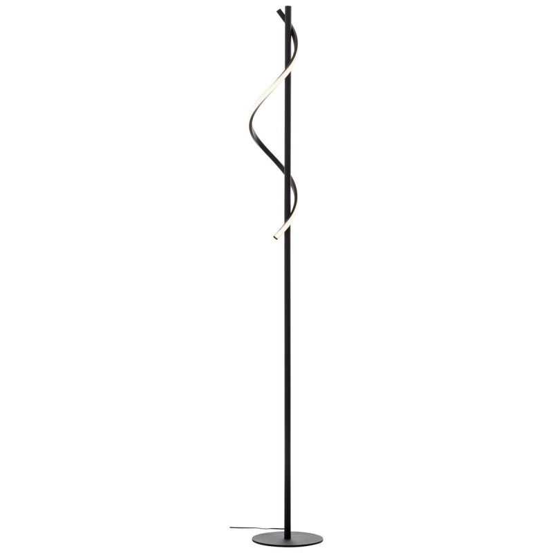 Lampadaire EUNICE 16W LED Noir dépoli BRILLIANT G99270_76