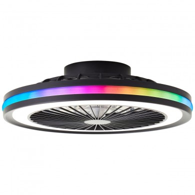 Ventilateur plafonnier PALMERO 40W LED 46cm Noir BRILLIANT G99280_06