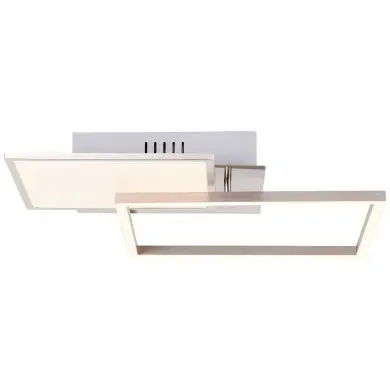 Plafonnier ZELIA 20W LED Nickel anodisé BRILLIANT G99378_68