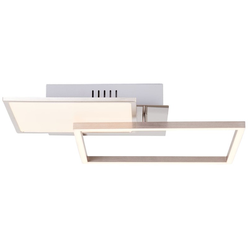 Plafonnier ZELIA 20W LED Nickel anodisé BRILLIANT G99378_68