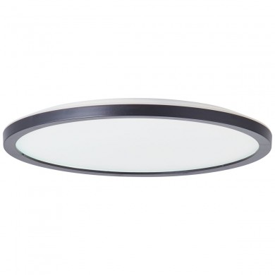 Plafonnier Salle de Bain BRENNAN 17,5W 4000K LED Noir-blanc BRILLIANT G99653_26