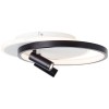 Plafonnier EUNOMIA 30W LED Noir-blanc BRILLIANT G99753_76