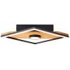 Plafonnier WOODBRIDGE 18W LED Noir-bois BRILLIANT G99755_76