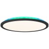 Plafonnier SALTERY 20W LED Blanc-noir H25 BRILLIANT G99778_76