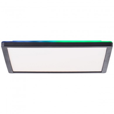 Plafonnier SALTERY 20W LED Blanc-noir H27 BRILLIANT G99780_76