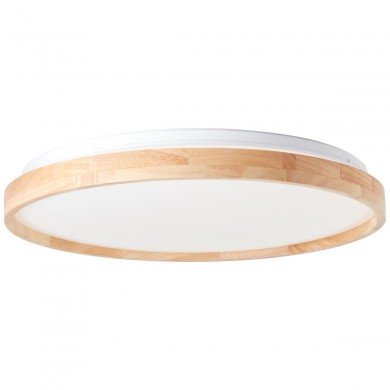 Plafonnier ALSON 32W LED Bois clair-blanc BRILLIANT G99787_75