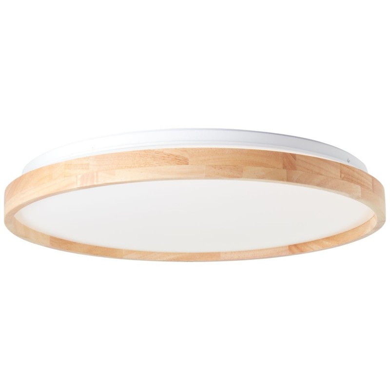 Plafonnier ALSON 32W LED Bois clair-blanc BRILLIANT G99787_75