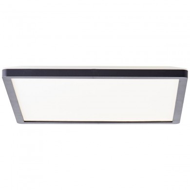 Plafonnier MILTON 18W LED Noir-blanc BRILLIANT G99876A76