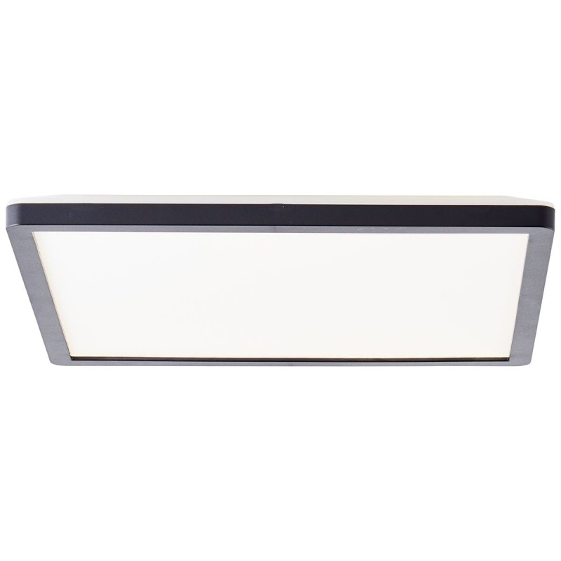 Plafonnier MILTON 18W LED Noir-blanc BRILLIANT G99876A76