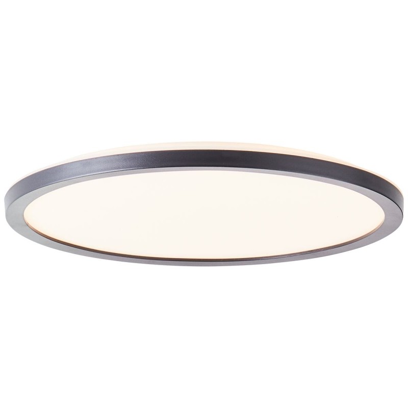 Plafonnier SORELL 18W LED Noir-blanc Rond BRILLIANT G99878A76