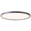 Plafonnier SORELL 18W LED Noir-blanc Rond BRILLIANT G99878A76