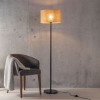 Lampadaire ANIELA 1x40W E27 Noir-naturel BRILLIANT 94544_76