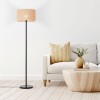 Lampadaire ANIELA 1x40W E27 Noir-naturel BRILLIANT 94544_76