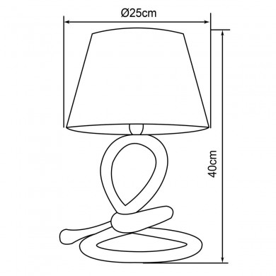 Lampe SAILOR 1x40W E27 Nature-blanc BRILLIANT 94978_09